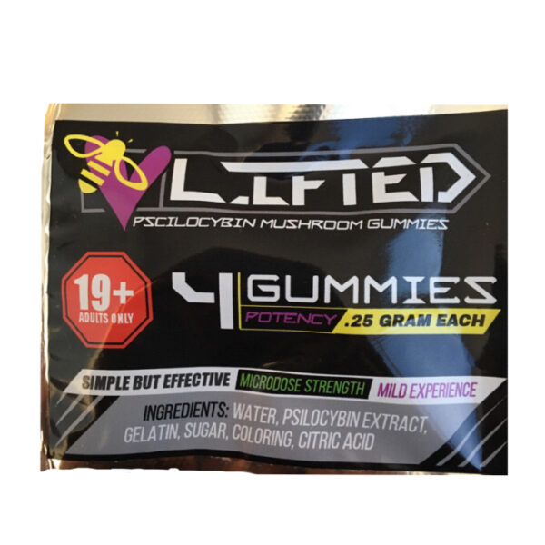 LIFTED – Pscilocybin Mushroom Gummy(1000mg)